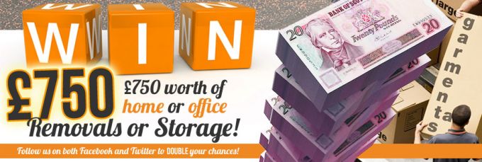 Win £750 of removals or storage